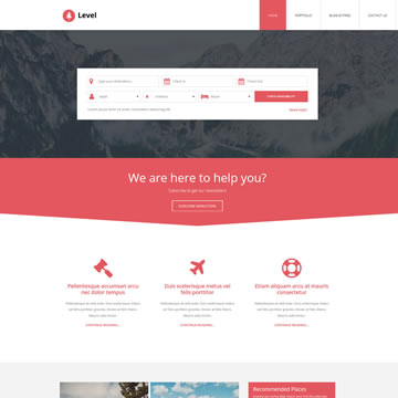 Level HTML Template