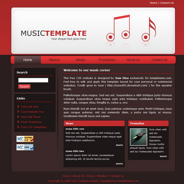 Music Note Template