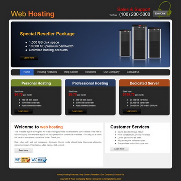 Hosting Template