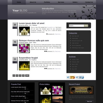 Blog Template