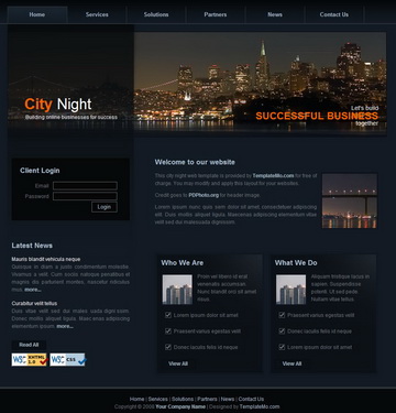 Citynight Template