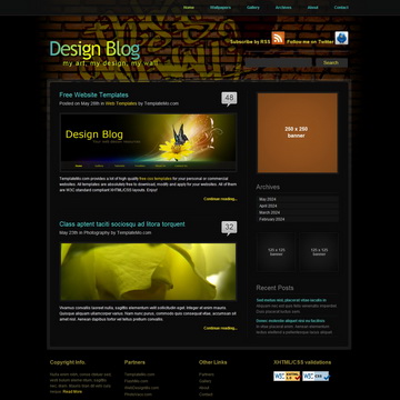 Design Blog Template