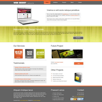 Web Design Template