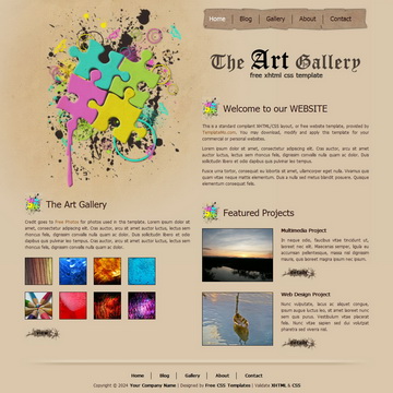 Art Gallery Template