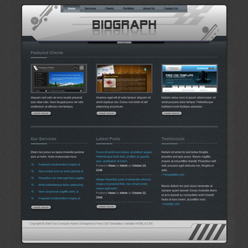 Biograph Template