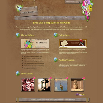 Floral Designer Template