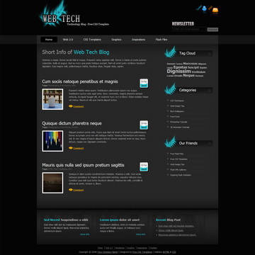 Web Tech Template