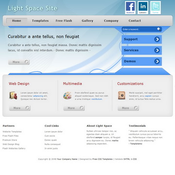 Light Space Template