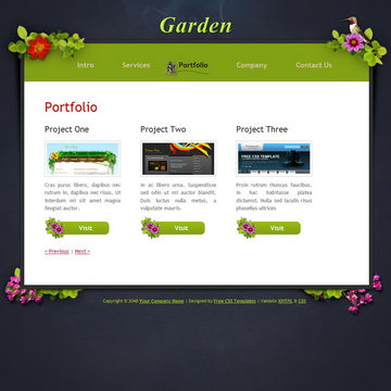 Garden Template