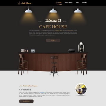 Cafe House Template